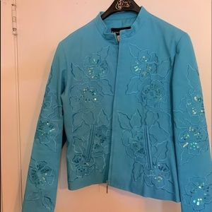 2 Piece Jacket and Wide Leg Dress Pants